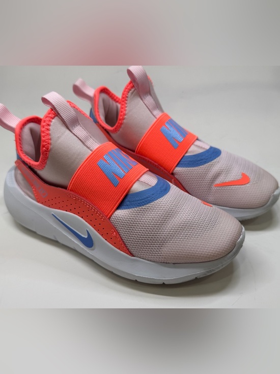 Nike Other - Nike Kids Slip-On Sneakers in Pink, Coral & Blue